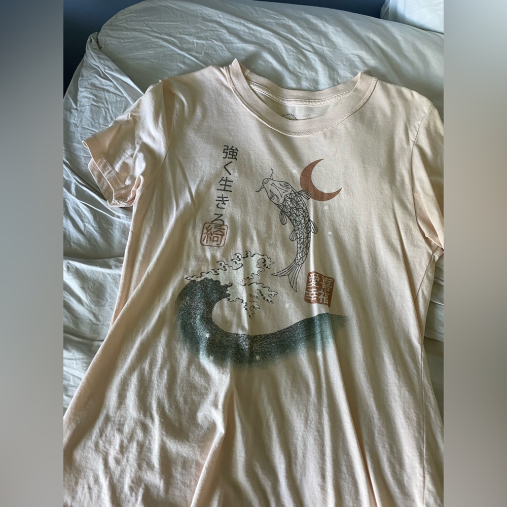 Graphic Koi Fish PacSun short sleeve tee